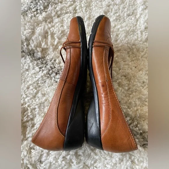 Natural Soul By Naturalizer Shoes Flat Mary Jane Brown Comfort Womens Size 8 Med - Picture 3 of 7